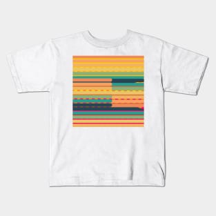 Sunset Stripe Kids T-Shirt